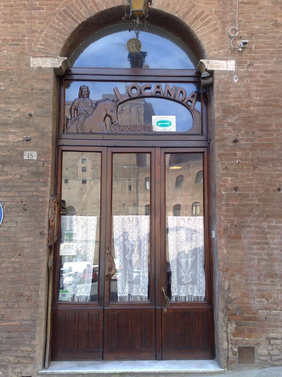 Albergo Locanda Garibaldi Siena Esterno foto